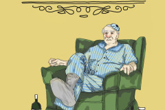 Le Malade Imaginaire poster by Daphnee Wendt